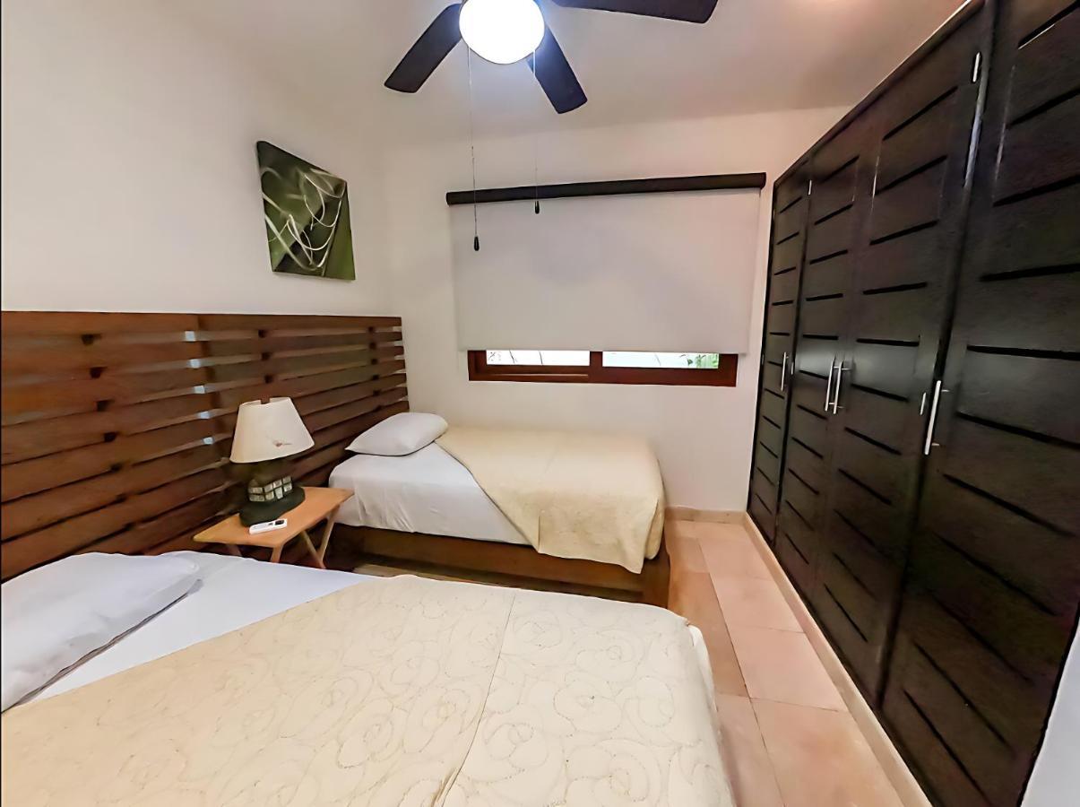 Faro 201 Beachfront Apartment With Ocean View, Close To 5Th Av 신데 델 카르멘 외부 사진