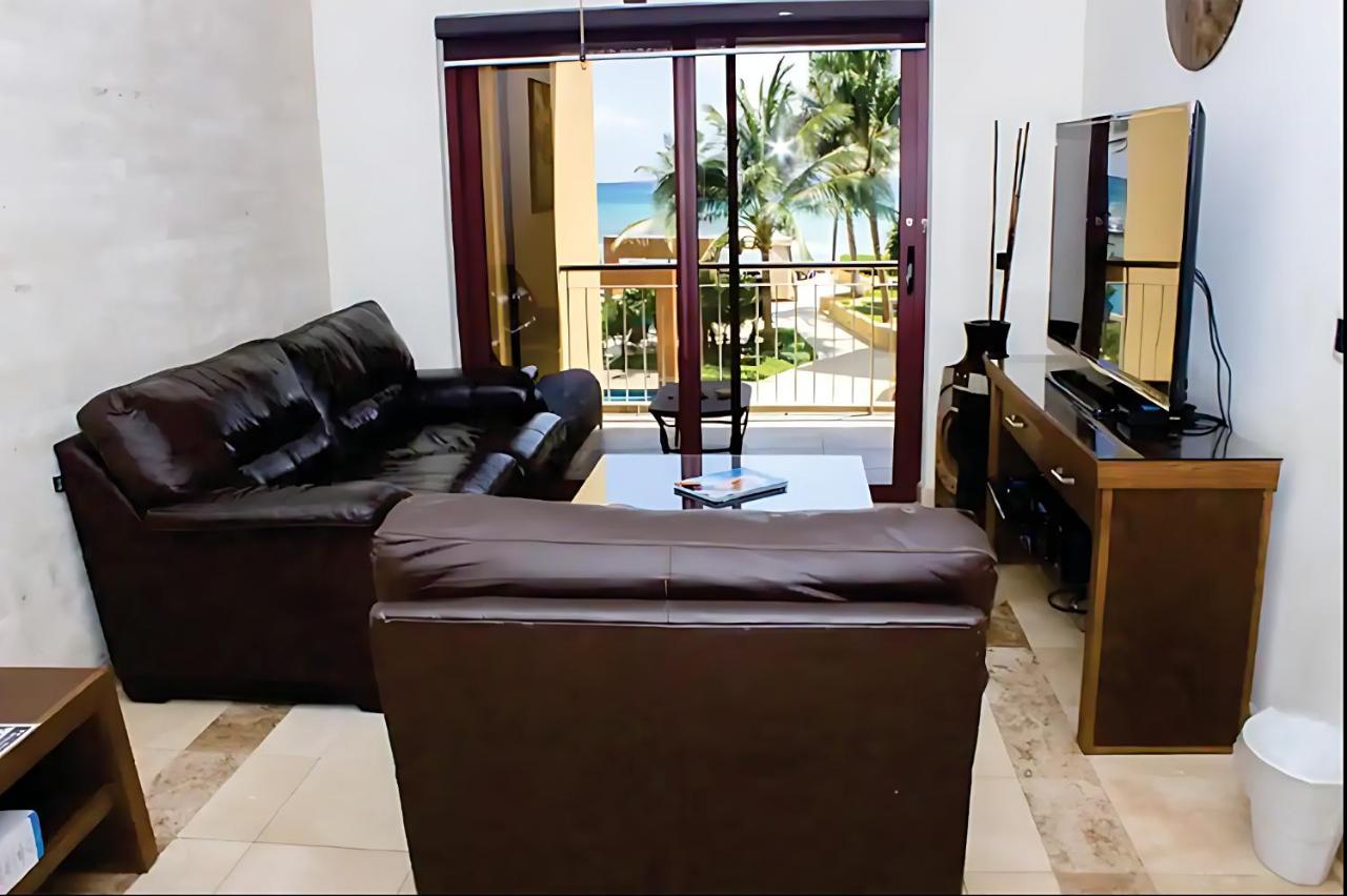 Faro 201 Beachfront Apartment With Ocean View, Close To 5Th Av 신데 델 카르멘 외부 사진