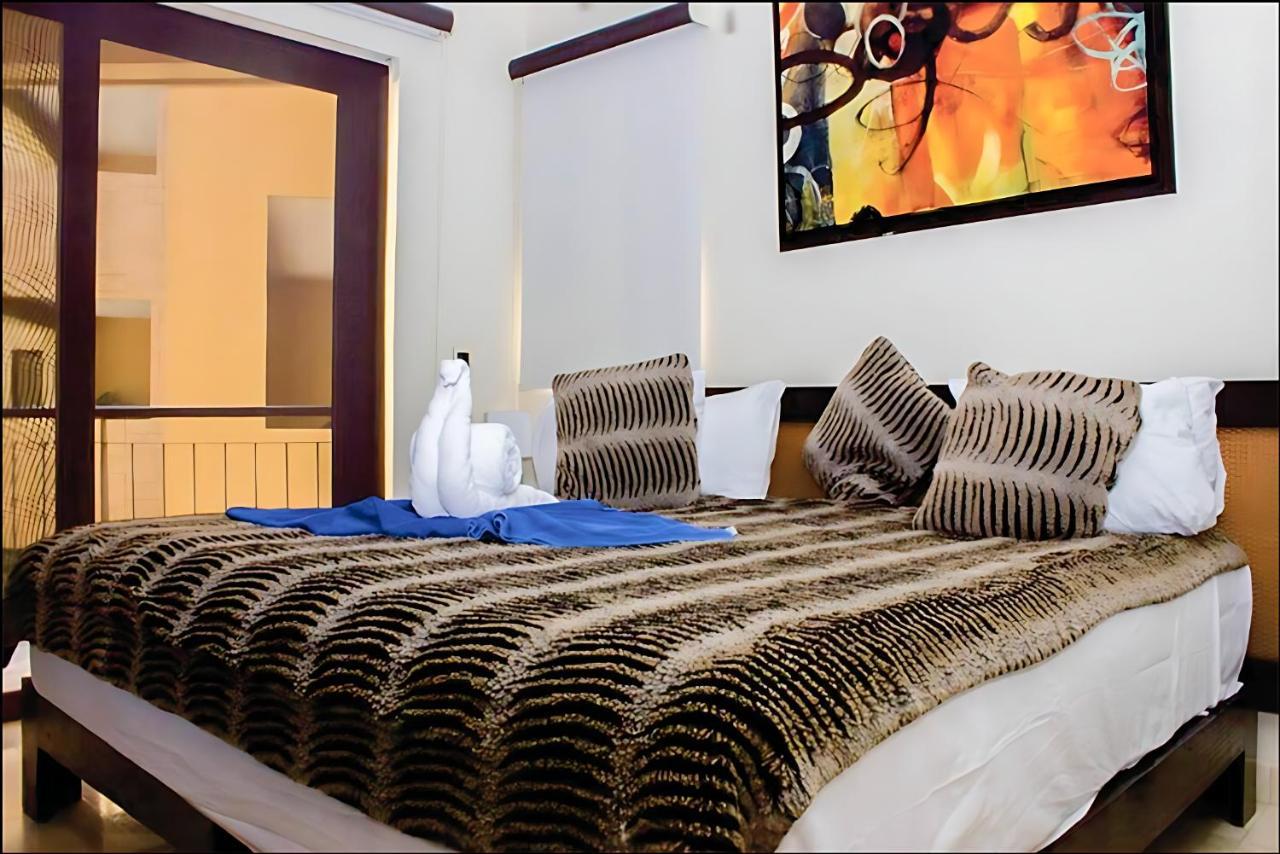Faro 201 Beachfront Apartment With Ocean View, Close To 5Th Av 신데 델 카르멘 외부 사진