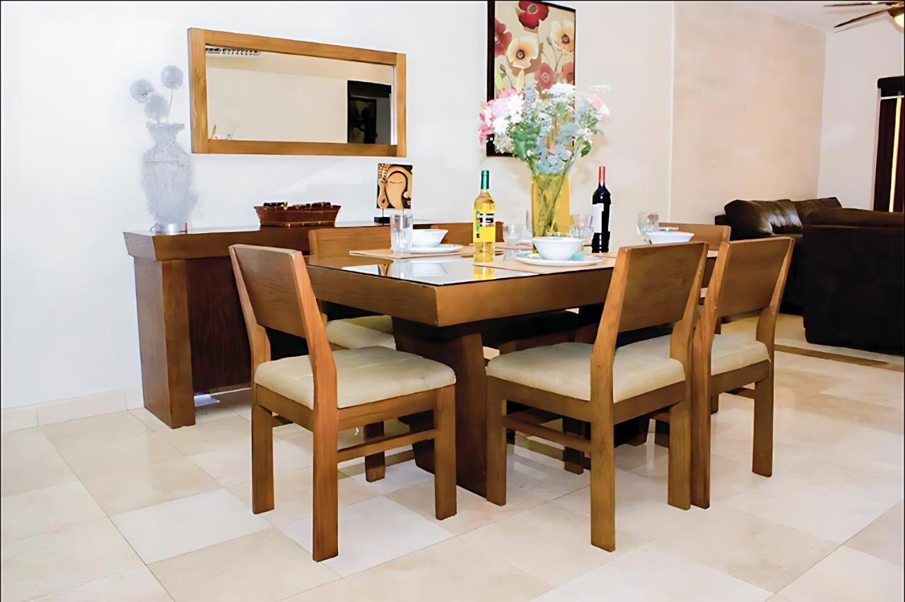 Faro 201 Beachfront Apartment With Ocean View, Close To 5Th Av 신데 델 카르멘 외부 사진