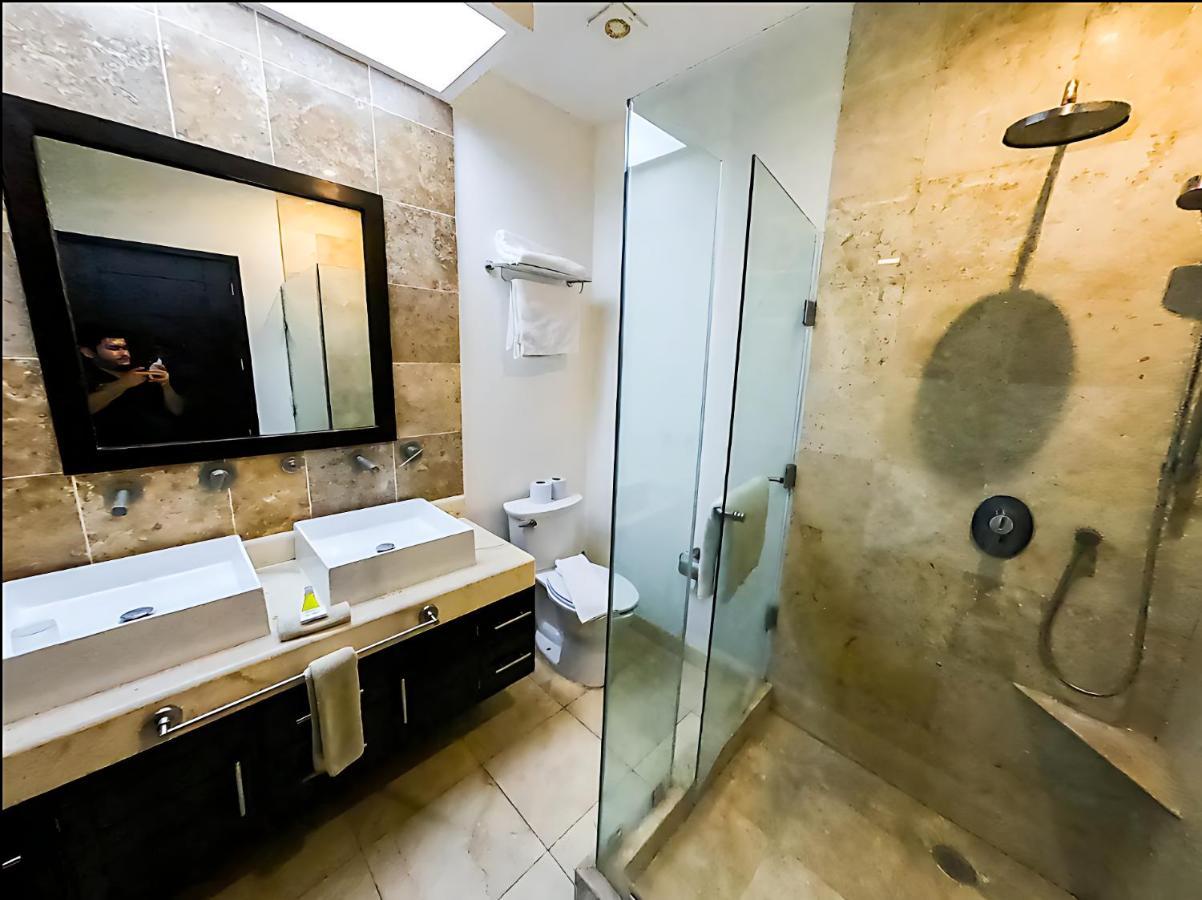 Faro 201 Beachfront Apartment With Ocean View, Close To 5Th Av 신데 델 카르멘 외부 사진