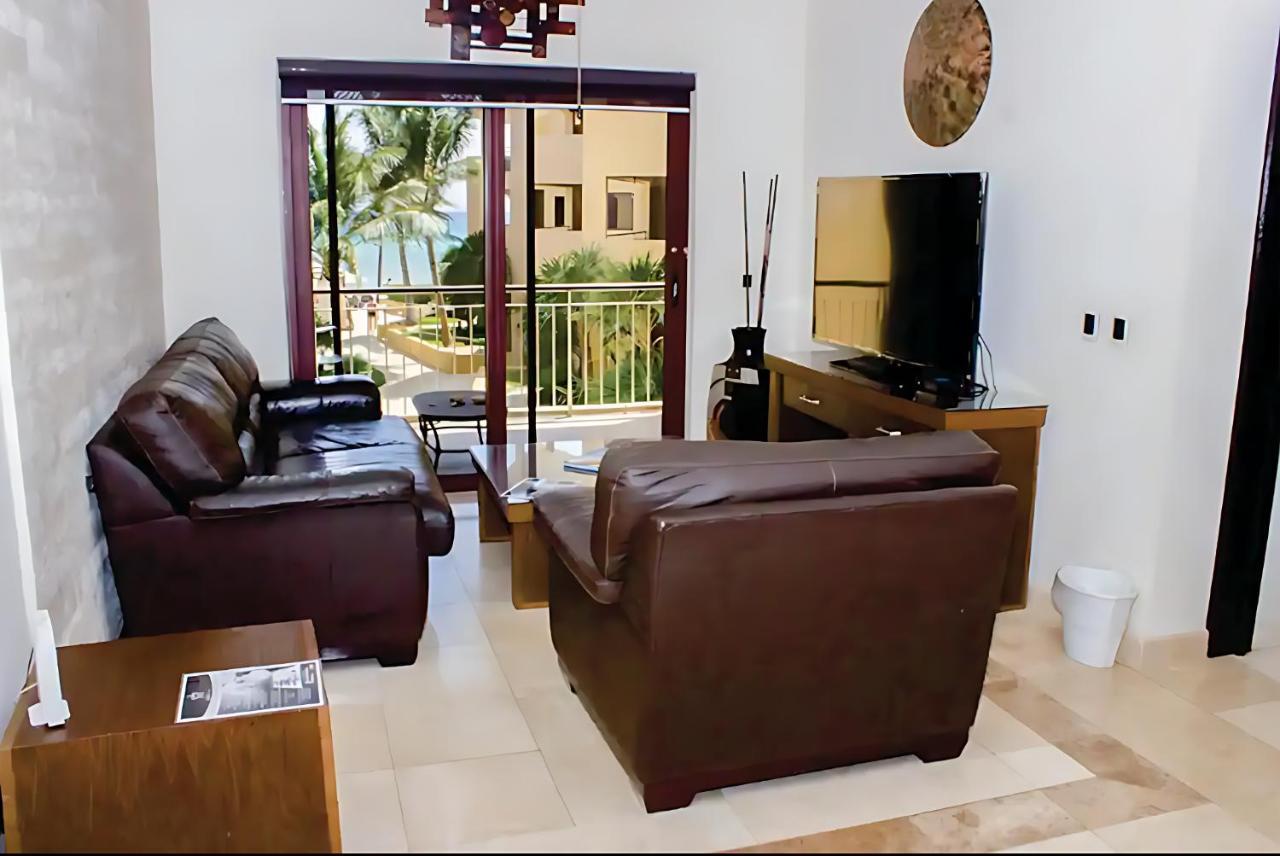 Faro 201 Beachfront Apartment With Ocean View, Close To 5Th Av 신데 델 카르멘 외부 사진